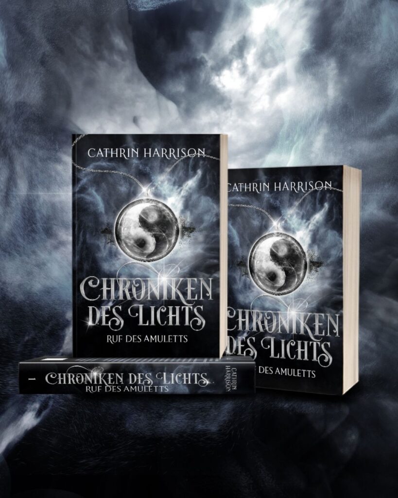 Mock up von Chroniken des Lichts Cathrin Harrison